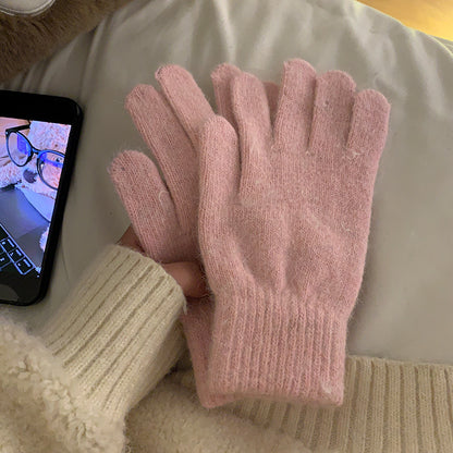 Knitted Winter Gloves Windproof Warm
