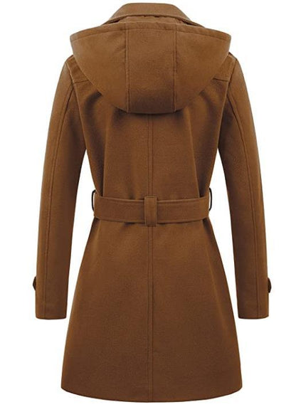 Women's woolen coat
