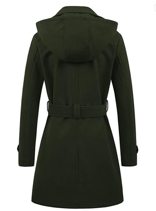 Women's woolen coat