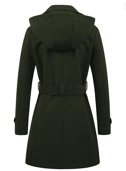 Women's woolen coat