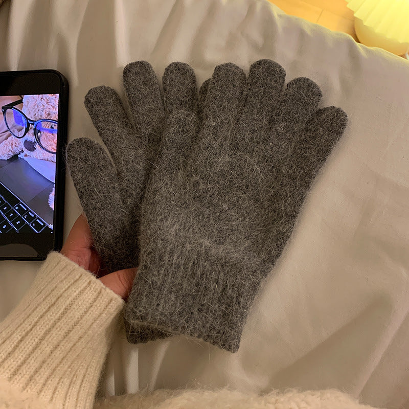 Knitted Winter Gloves Windproof Warm