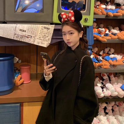 Double-Sided Cashmere Wool Coat