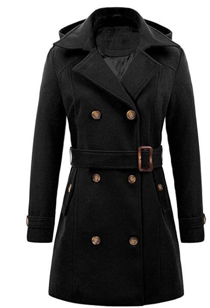 Women's woolen coat
