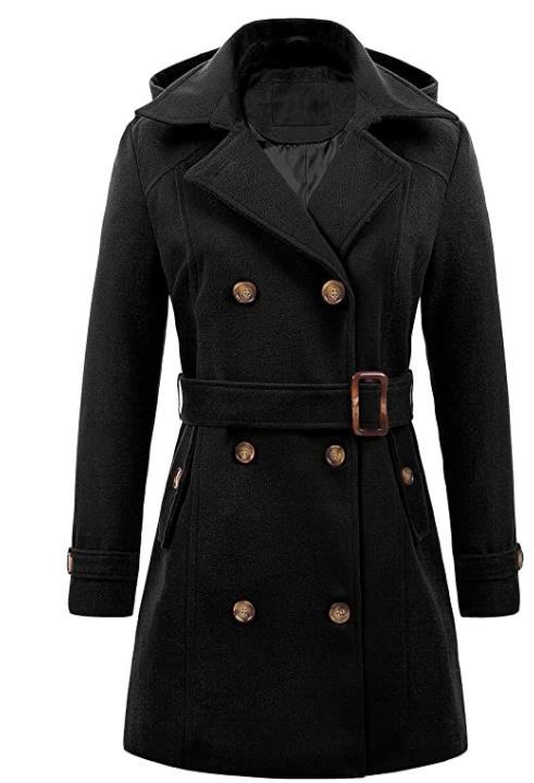 Women's woolen coat