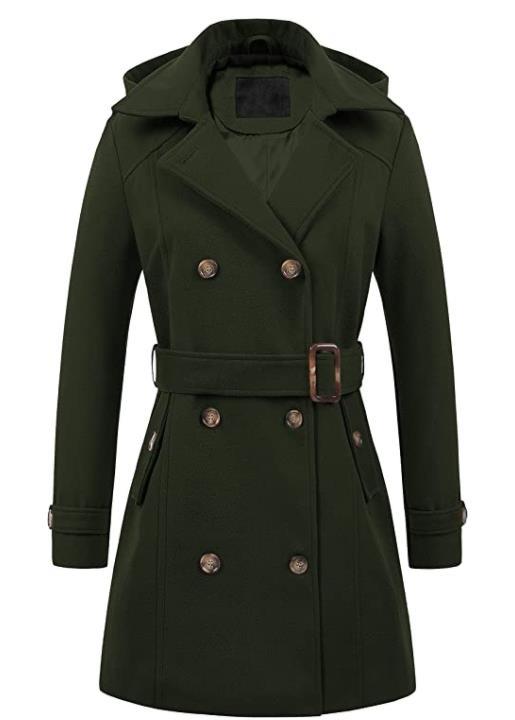 Women's woolen coat