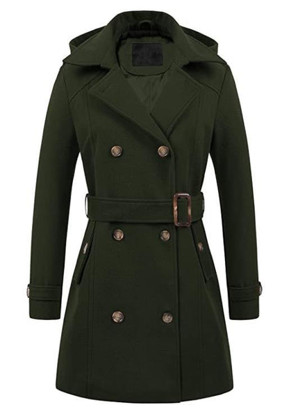 Women's woolen coat